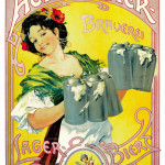 Actien-Bier um 1900, unbekannter Künstler, Foto Carlsberg Deutschland GmbH
